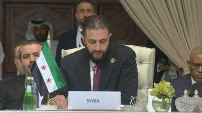 الرئيس السوري أحمد الشرع