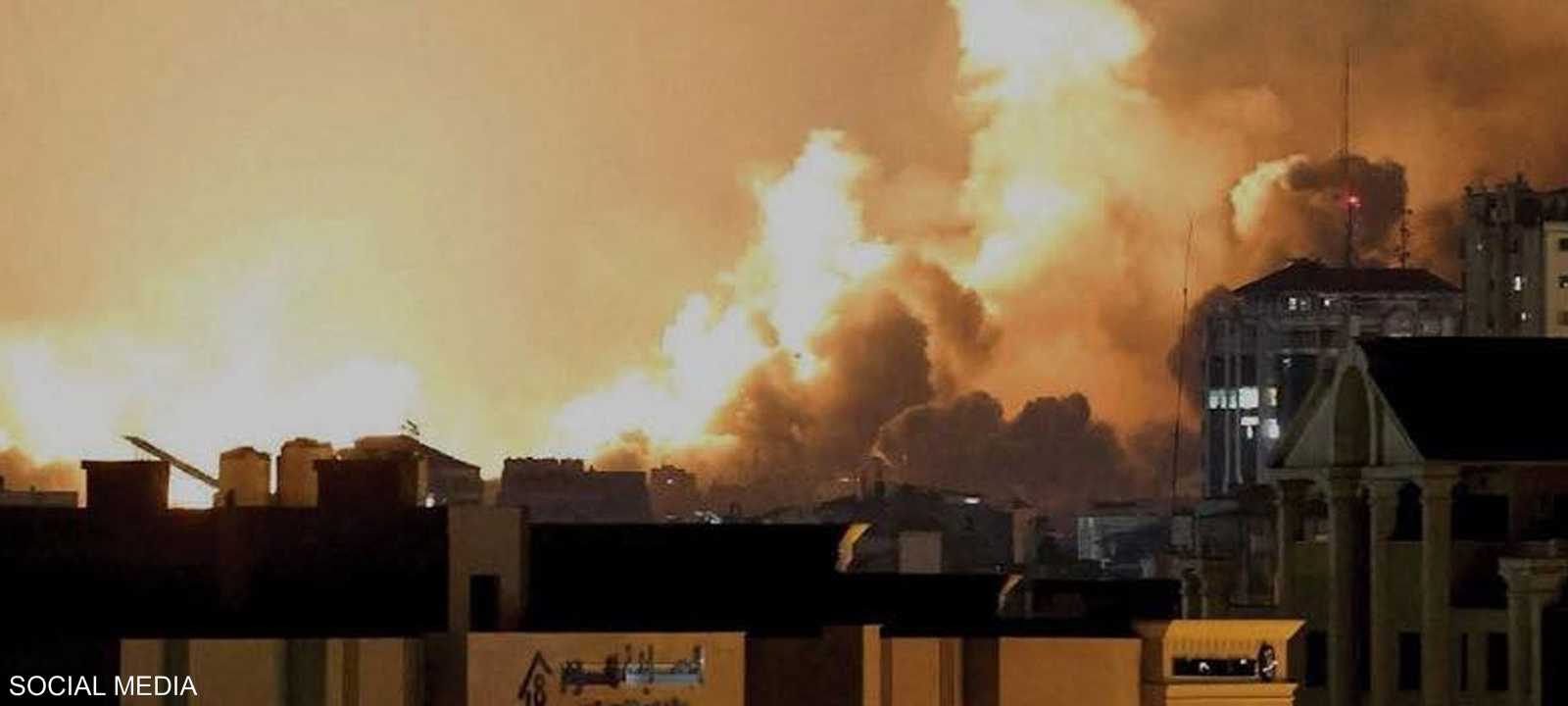 إسرائيل تواصل قصفها لغزة