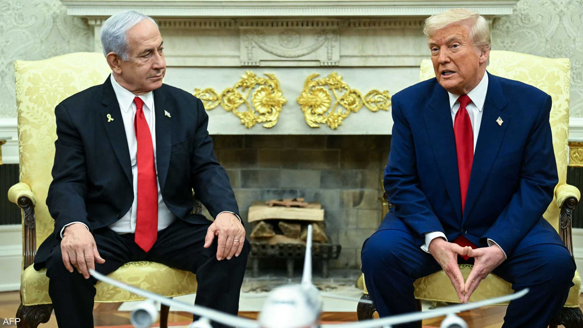 من لقاء سابق بين ترامب ونتنياهو في البيت الأبيض