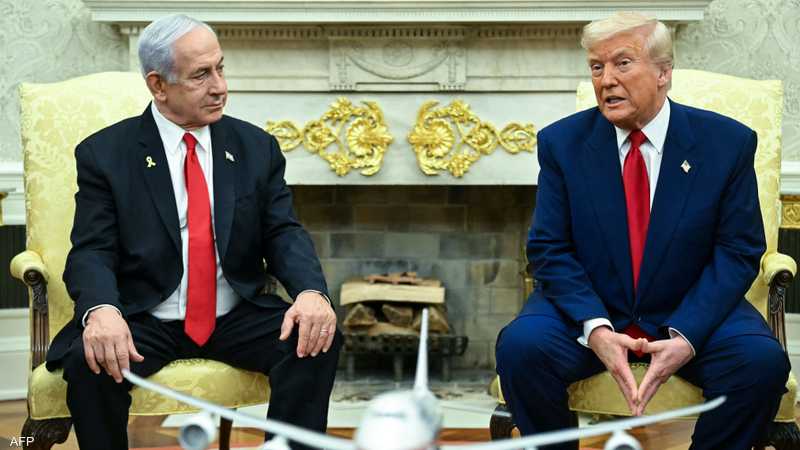 من لقاء سابق بين ترامب ونتنياهو في البيت الأبيض