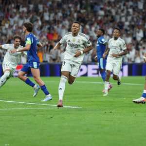 مبابي قاد ريال مدريد للفوز على مارسيليا