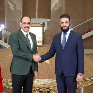 من لقاء سابق بين الشرع وكالين