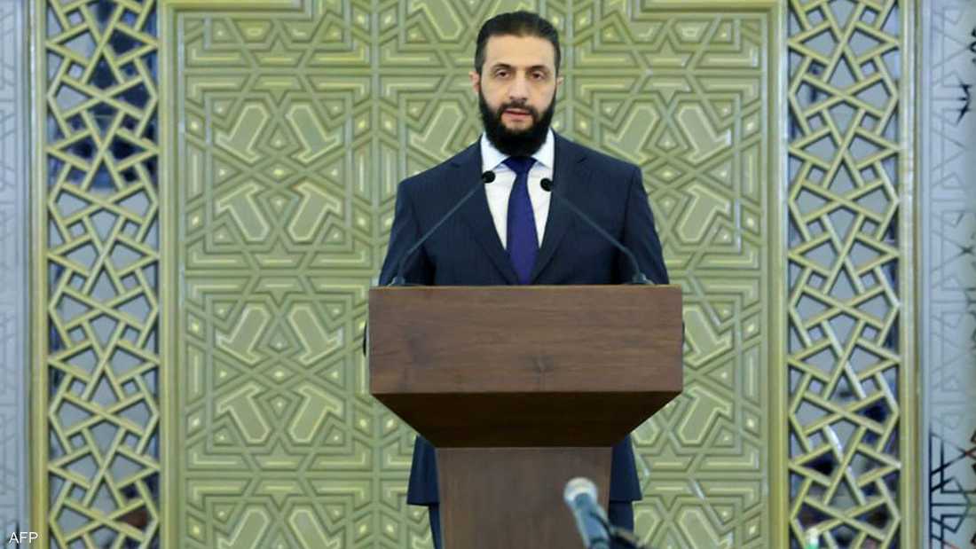 الشرع: الاتفاقية الأمنية مع إسرائيل "ضرورية"