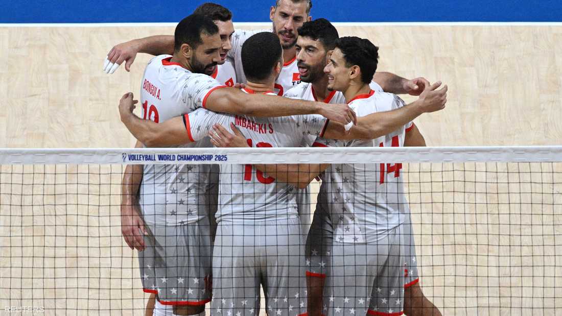 تونس تفوز على مصر وتتأهل لدور الـ16 ببطولة العالم للطائرة