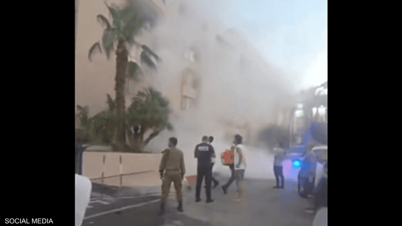 فيديو.. سقوط مسيّرة أطلقت من اليمن بمنطقة الفنادق في إيلات
