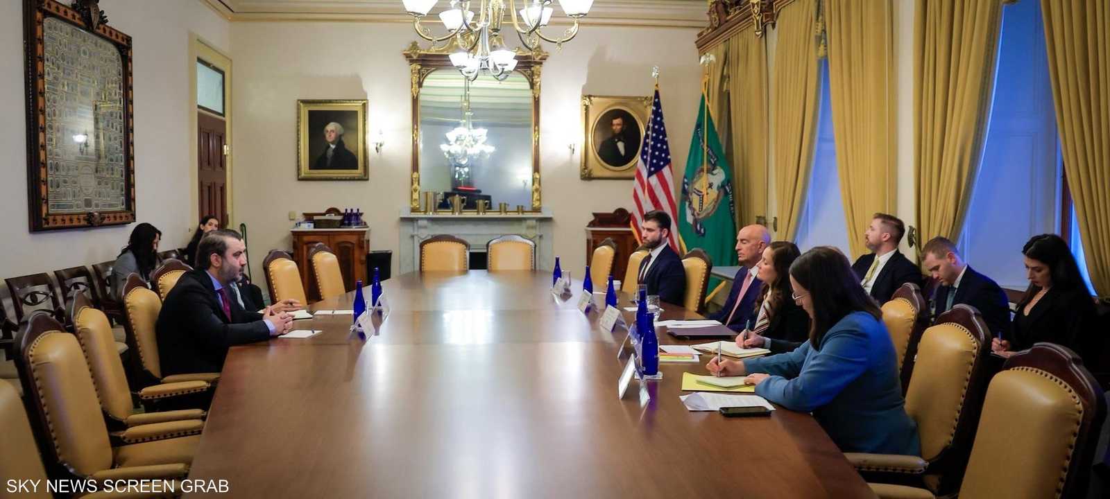 الشيباني أول وزير سوري يزور واشنطن منذ 25 عاما