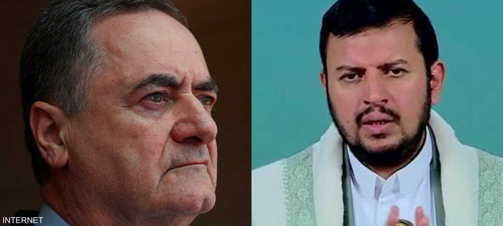 كاتس يهدد عبد الملك الحوثي