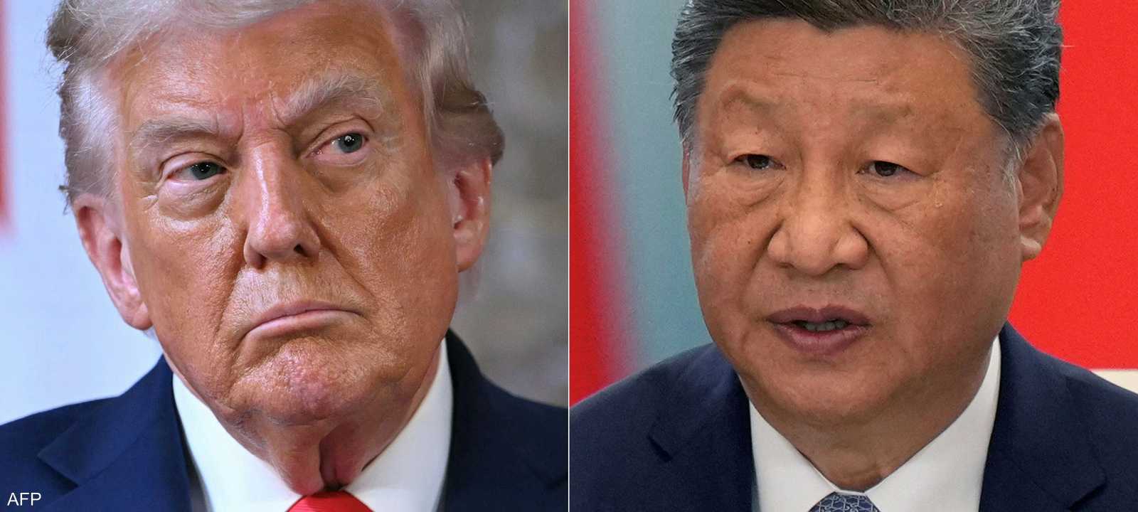 شي جين بينغ ودونالد ترامب