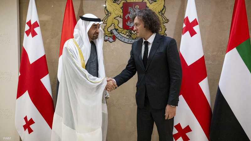 محمد بن زايد ورئيس وزراء جورجيا يبحثان مسارات التعاون