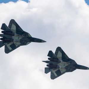 أرشيفية لمقاتلتين روسيتين