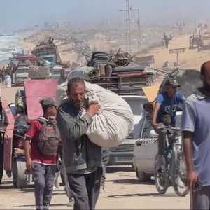 سكاي نيوز عربية ترصد استمرار تدفق النازحين من مدينة غزة