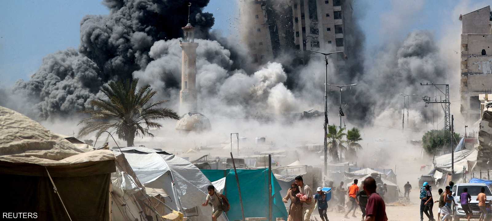 تواصل إسرائيل عملياتها العسكرية في قطاع غزة.. أرشيفية