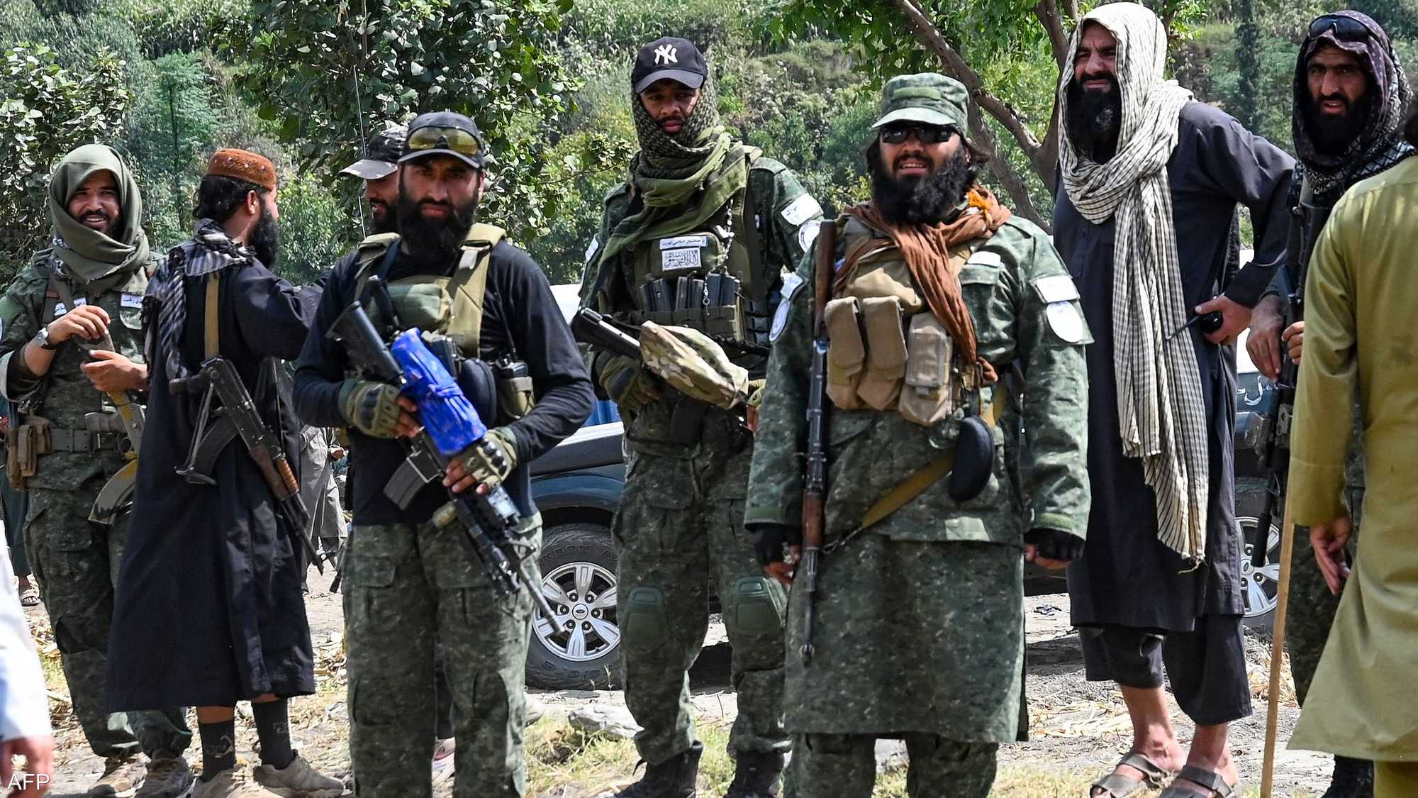 أفراد أمن من طالبان