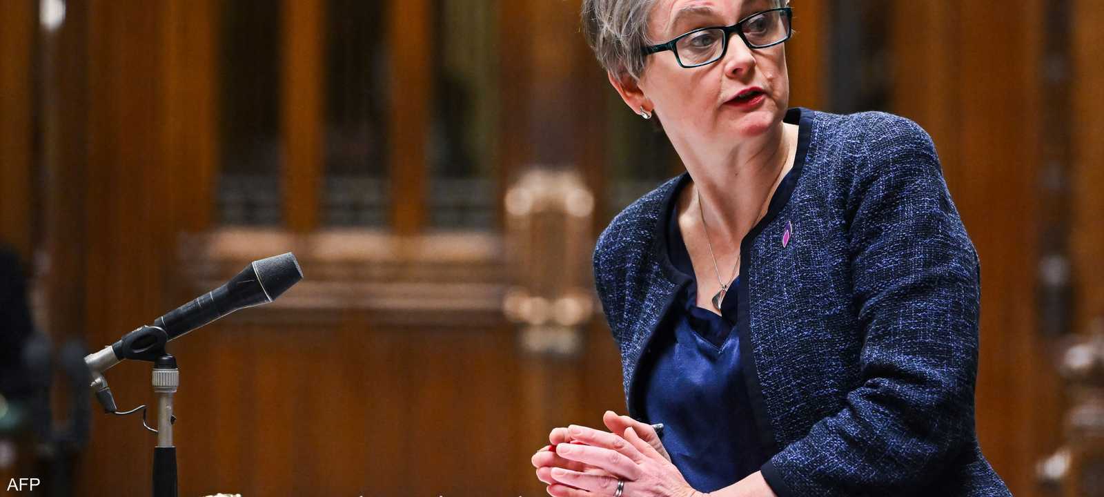 وزيرة الخارجية البريطانية إيفيت كوبر