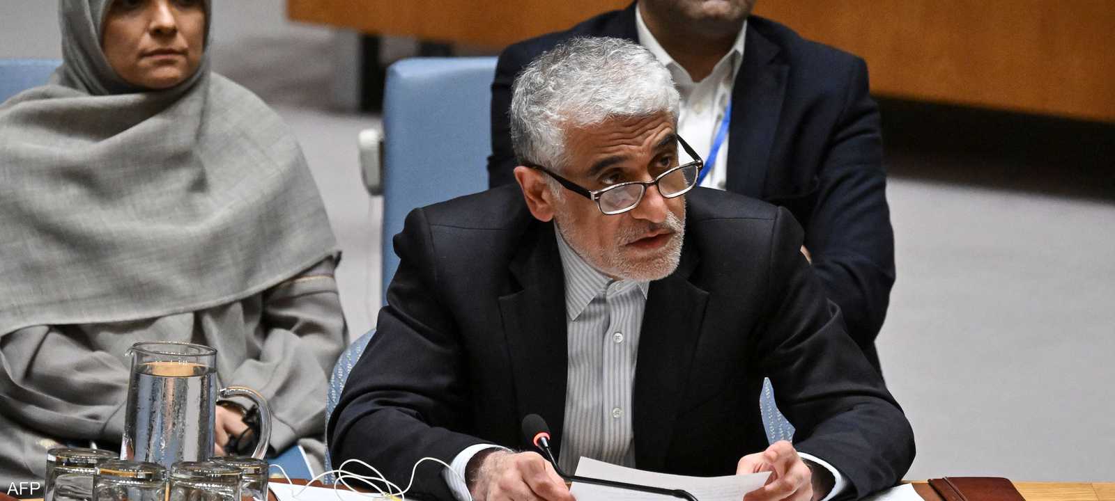 مندوب إيران بالأمم المتحدة أمير سعيد إيرواني