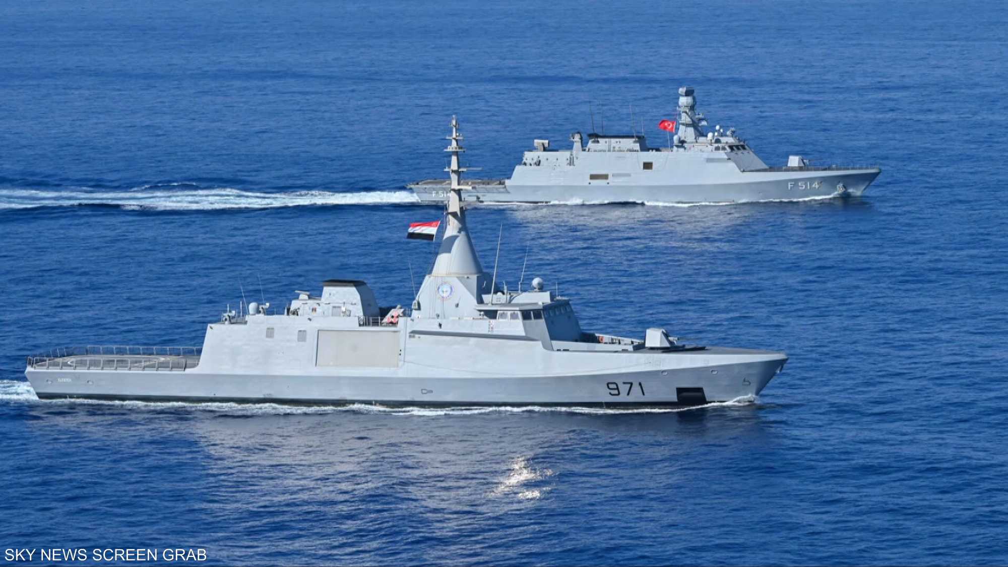 مصر وتركيا.. انطلاق مناورات بحر الصداقة