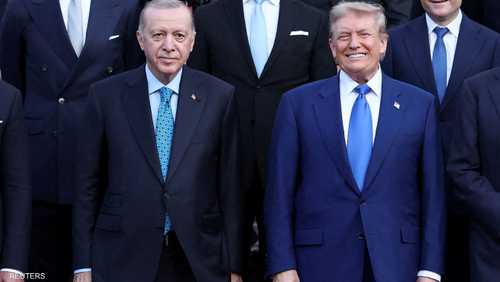 الرئيس الأميركي دونالد ترامب ونظيره التركي رجب طيب أردوغان