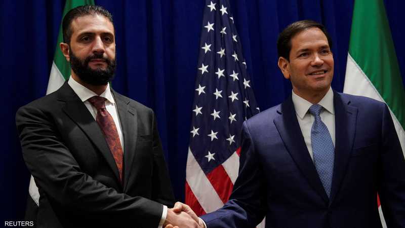 الشرع التقى روبيو في نيويورك الإثنين