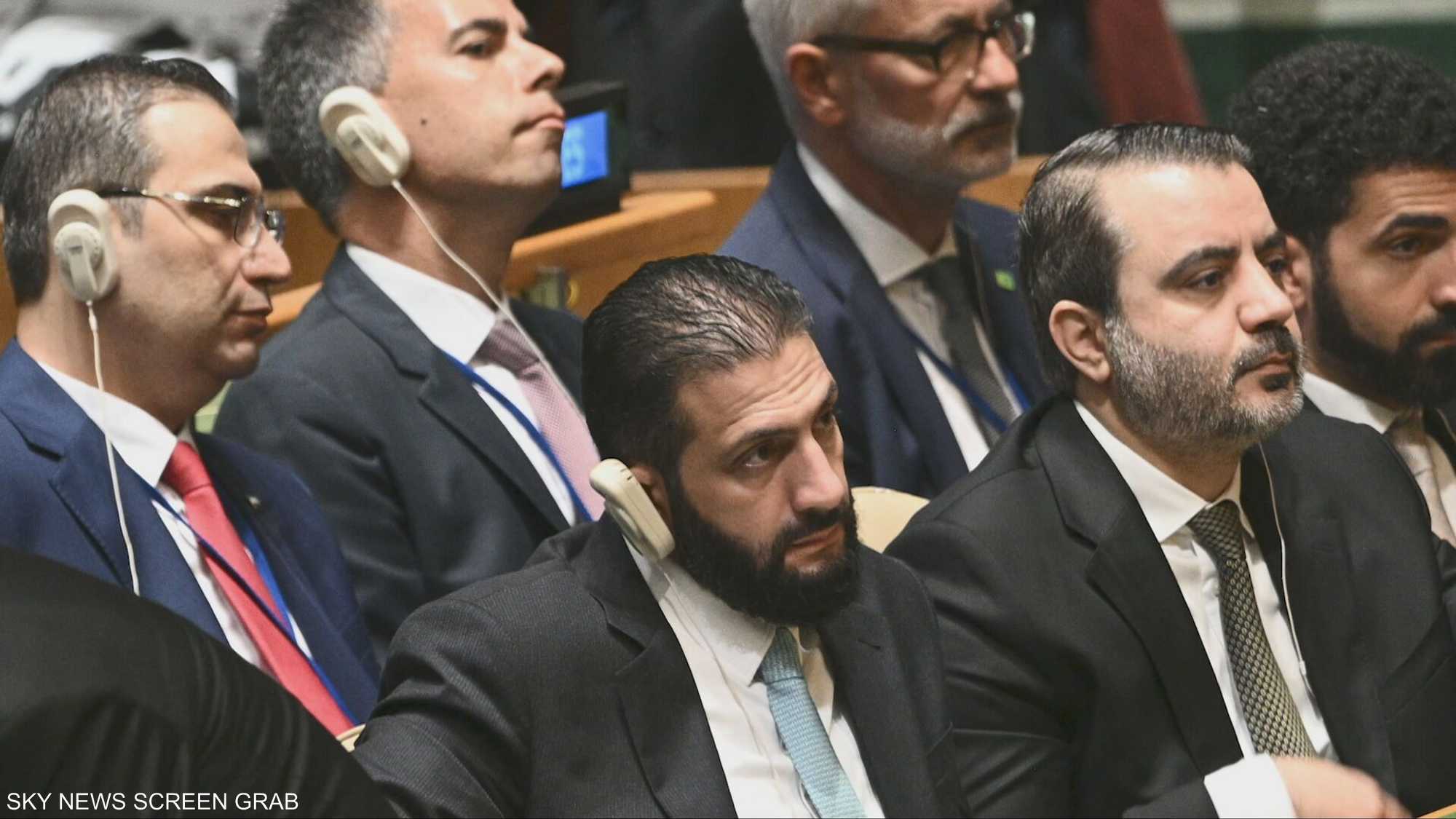 الشرع أول رئيس سوري في أميركا منذ 1967