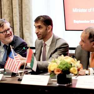 ثاني بن أحمد الزيودي، وزير التجارة الخارجية الإماراتي