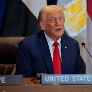 ترامب خلال الاجتماع