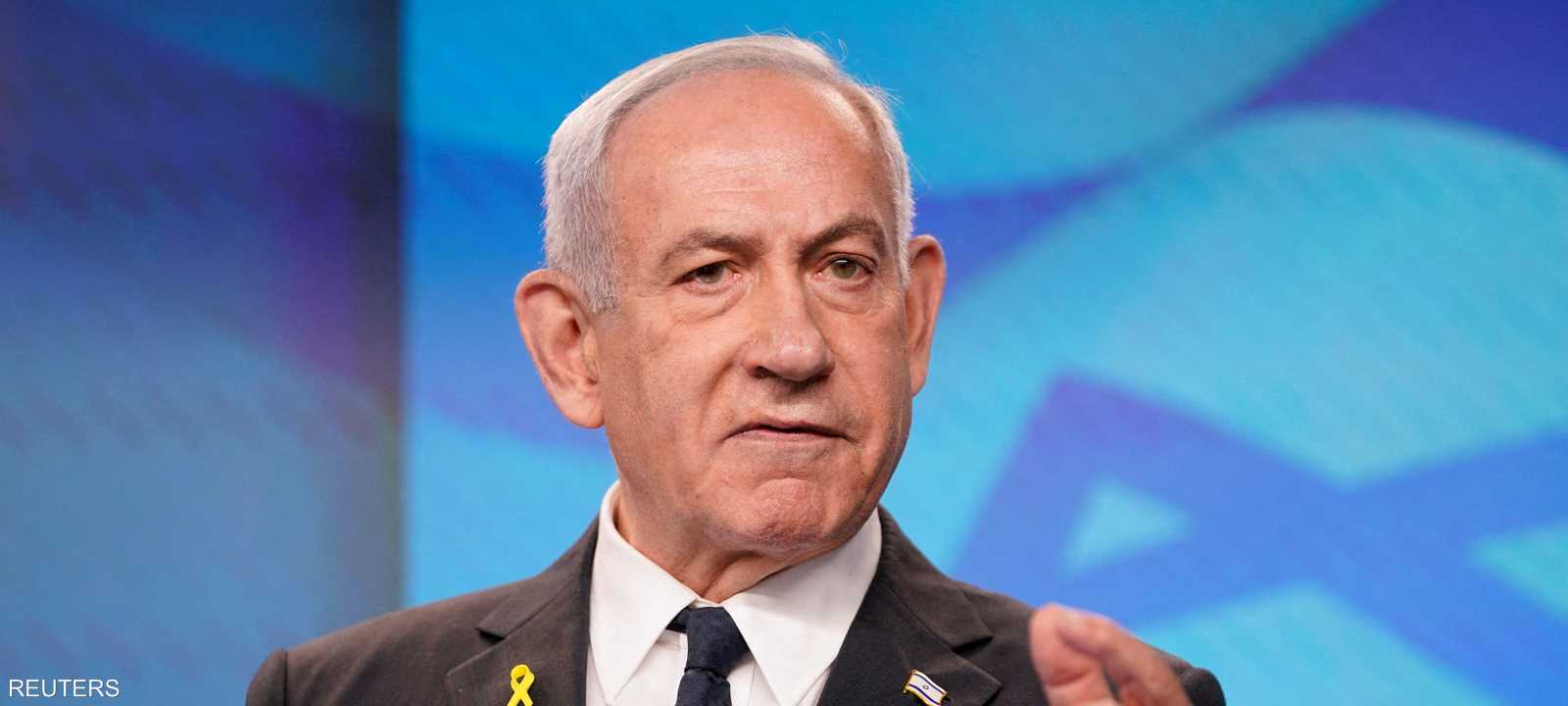 رئيس الوزراء الإسرائيلي بنيامين نتنياهو