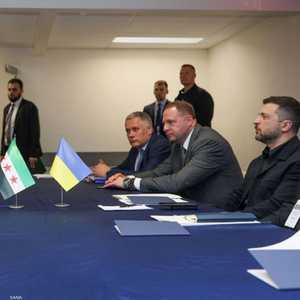 الشرع التقى زيلينسكي في الولايات المتحدة