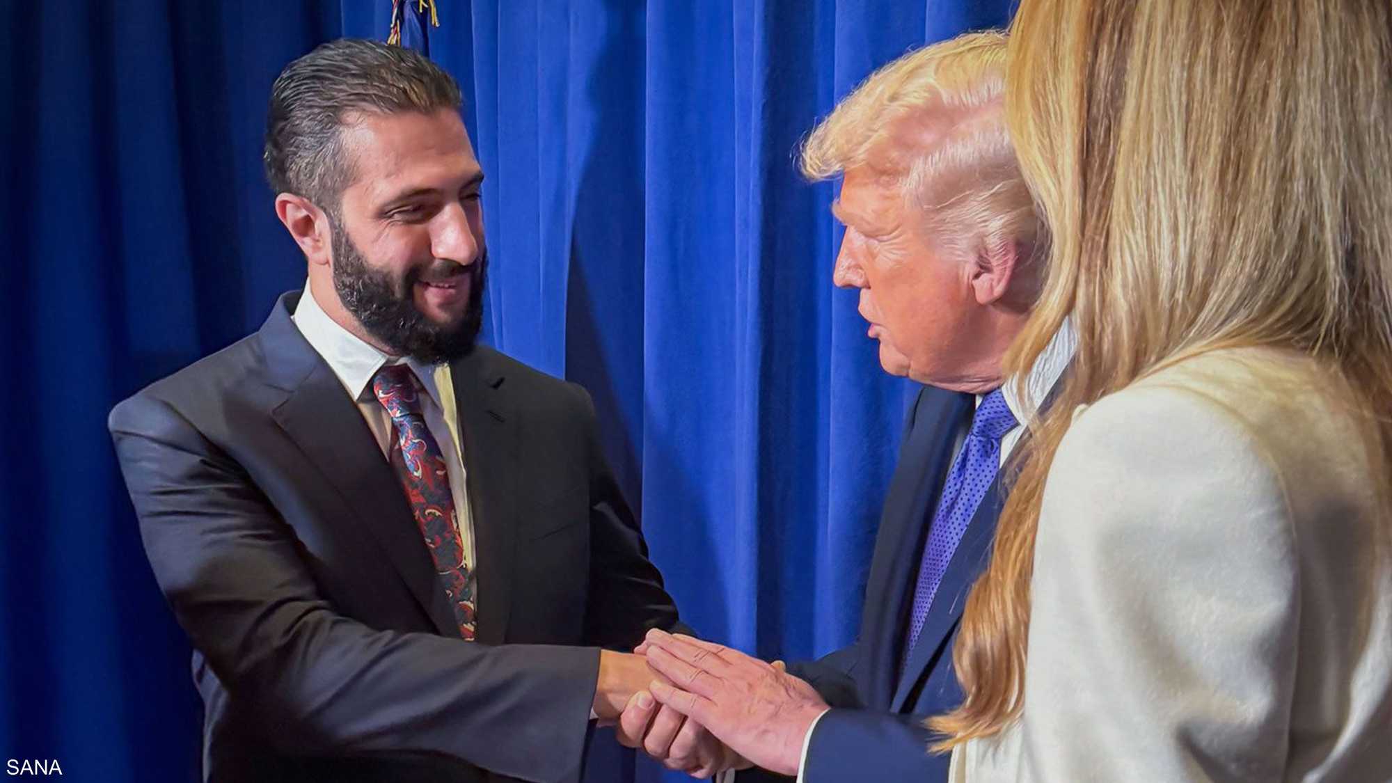 من لقاء الشرع وترامب