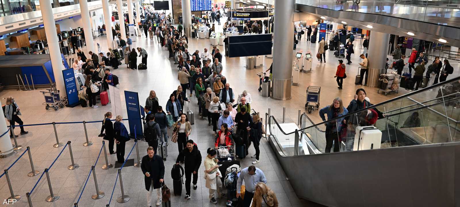 المسيرات تسببت بتعطل حركة بعض المطارات