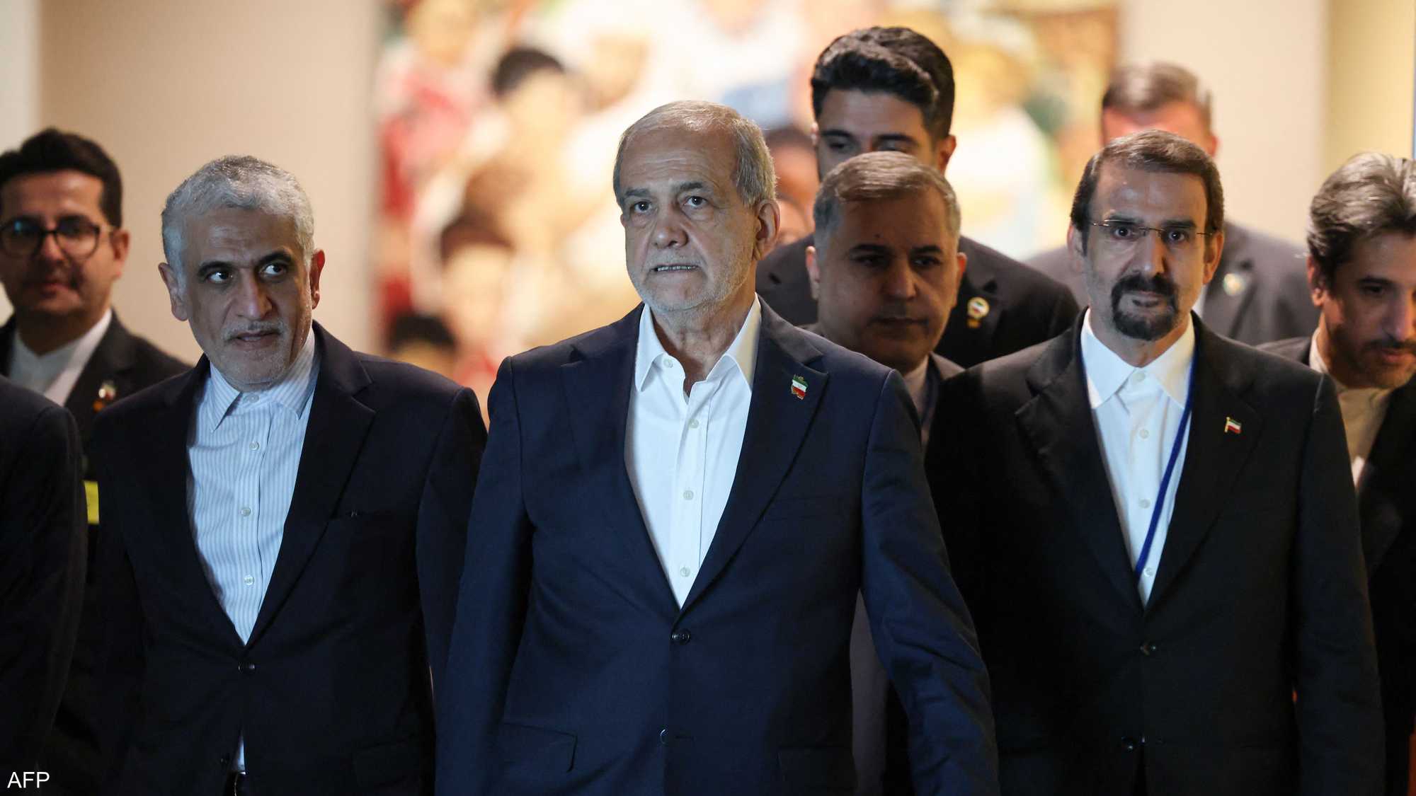 الرئيس الإيراني مسعود بزشكيان