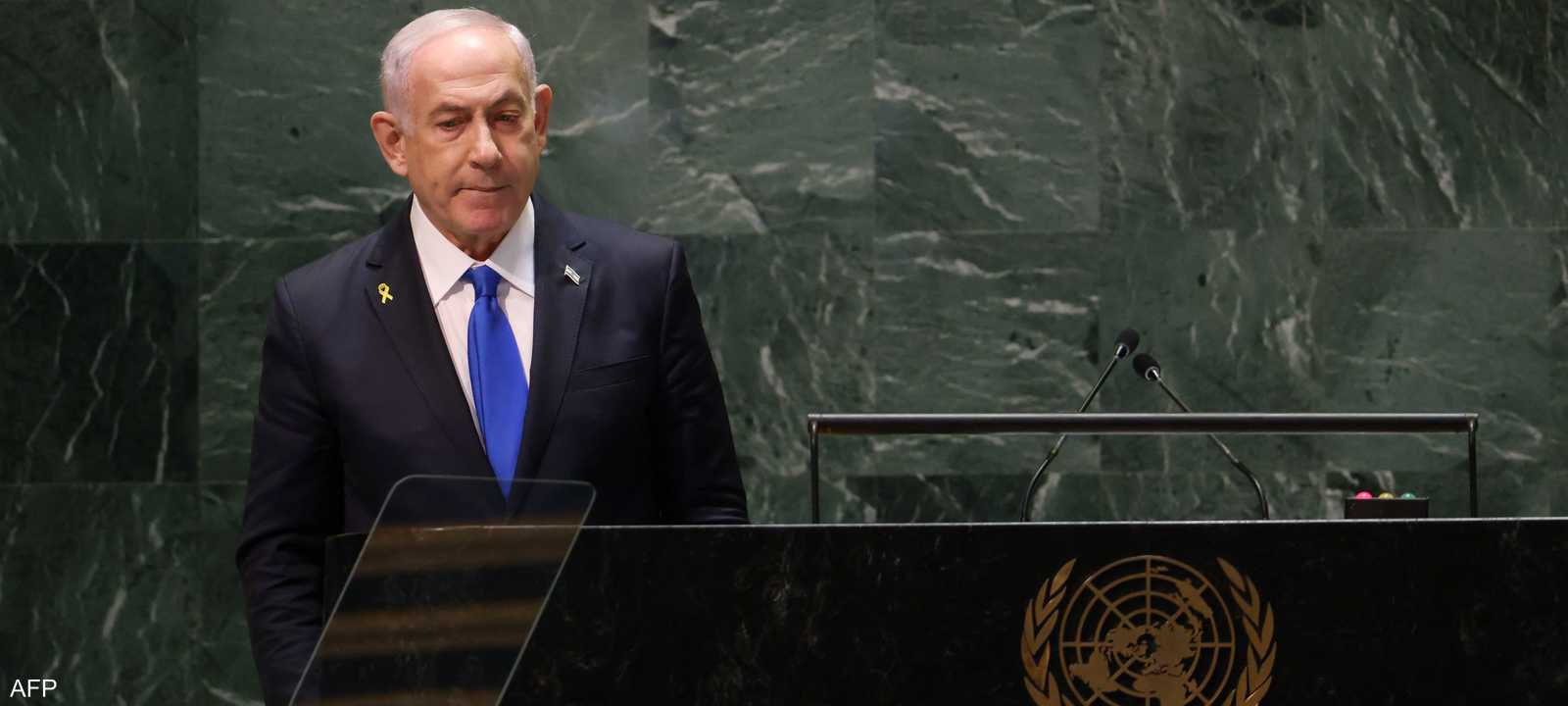 رئيس الوزراء الإسرائيلي بنيامين نتنياهو