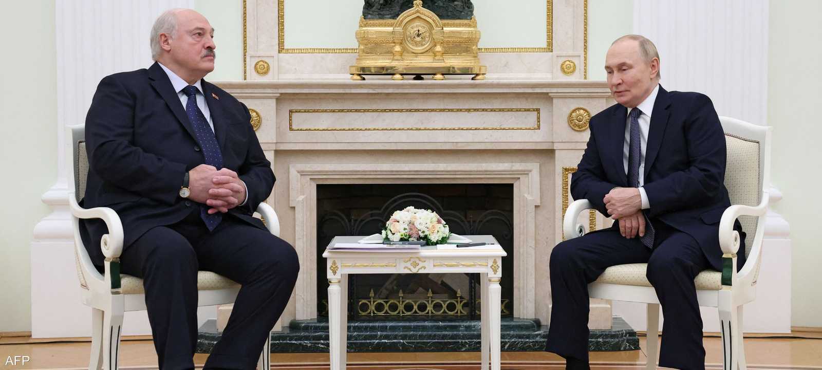 لوكاشينكو اجتمع مع بوتين في موسكو