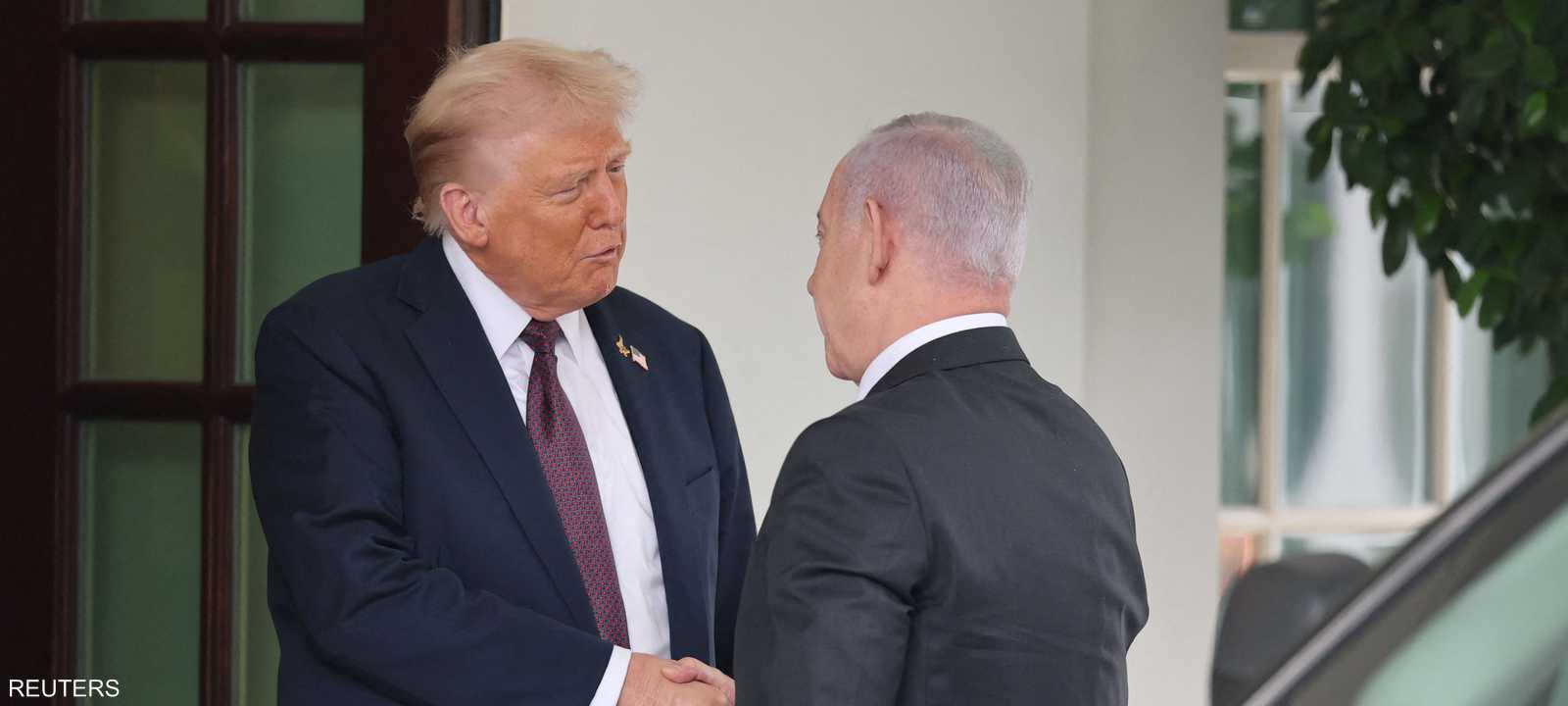 ترامب يستقبل نتنياهو