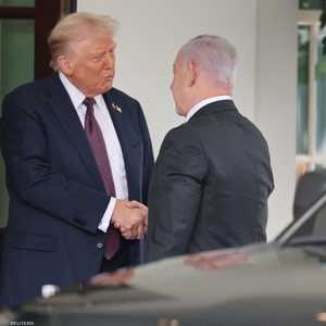 ترامب يستقبل نتنياهو