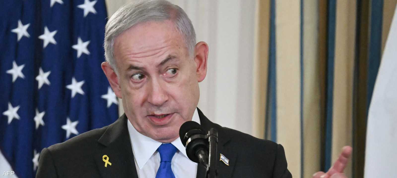 رئيس الوزراء الإسرائيلي بنيامين نتنياهو