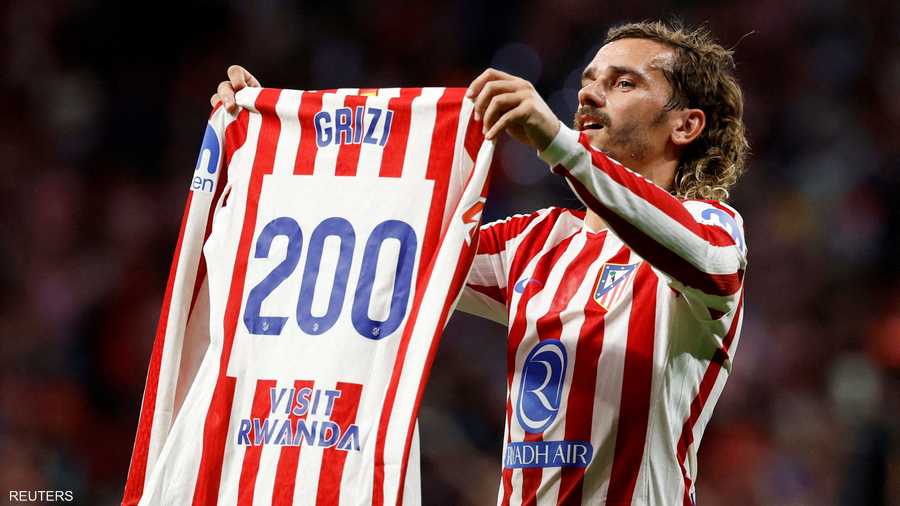 أتليتيكو يكتسح فرانكفورت.. وغريزمان يحتفل بالهدف رقم 200