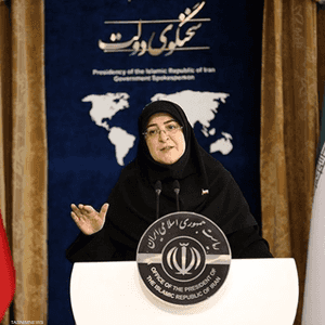 المتحدثة باسم الحكومة الإيرانية فاطمة مهاجراني