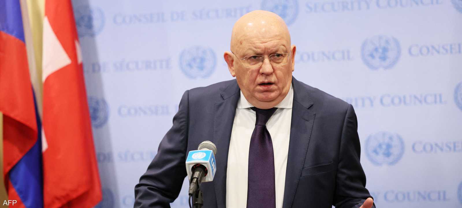 مندوب روسيا في الأمم المتحدة فاسيلي نيبينزيا