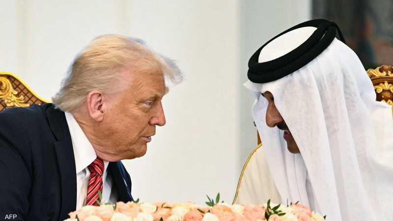 أمير قطر يناقش مع ترامب خطة إنهاء حرب غزة