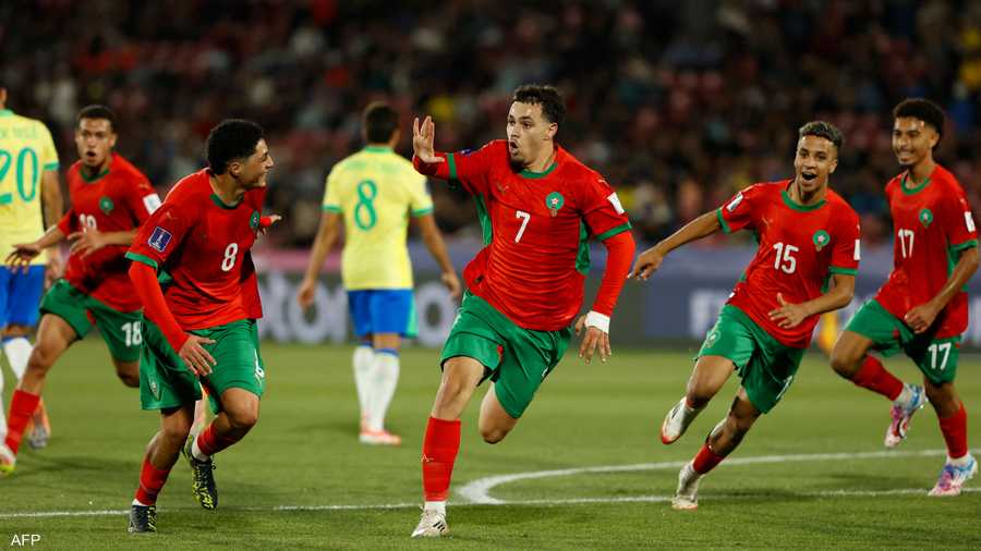 غثمان معما أحرز هدف المغرب الأول