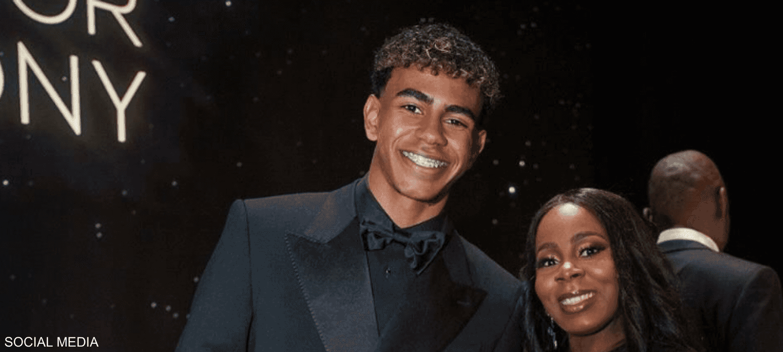 لامين يامال ووالدته شيلا إيبانا