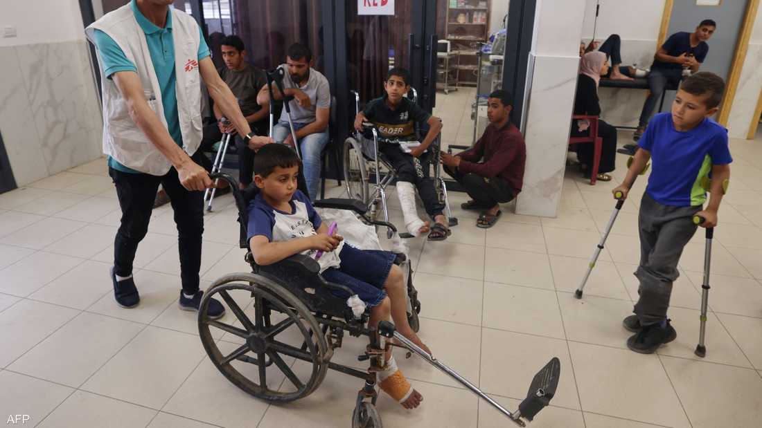 غزة.. 42 ألف مصاب معرضون للإعاقة ربعهم أطفال