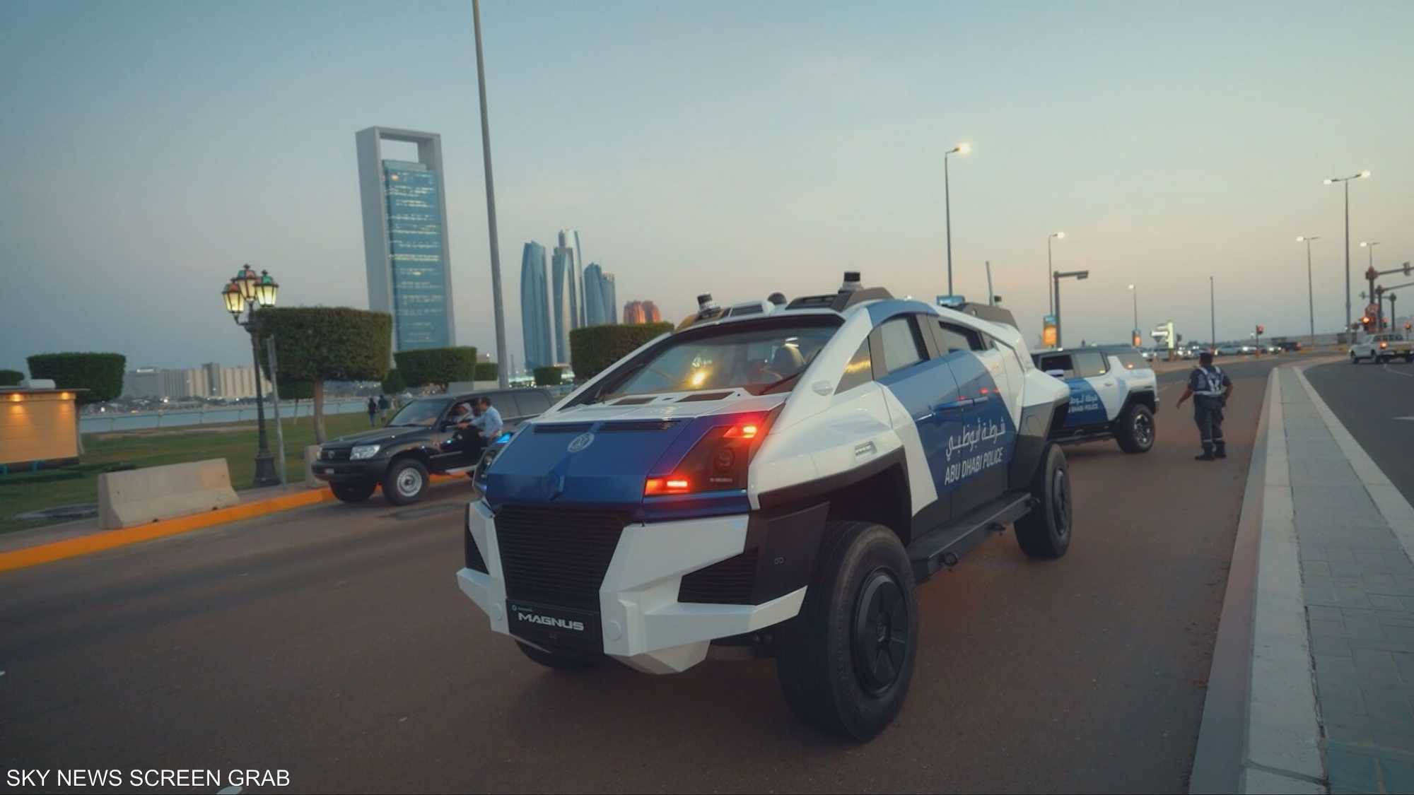 ماغنوس.. أيقونة المستقبل في أسطول شرطة أبوظبي