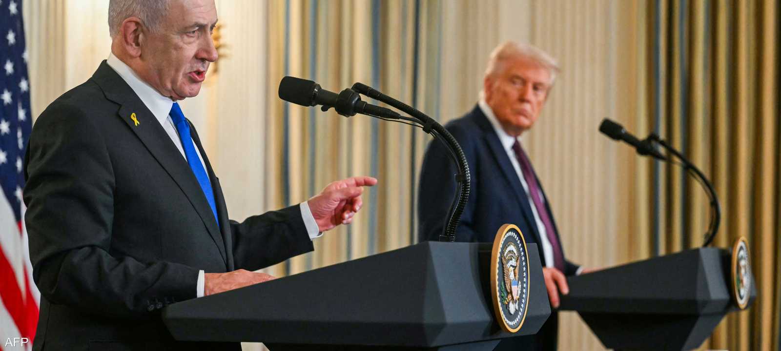 نتنياهو أعلن موافقته على خطة ترامب