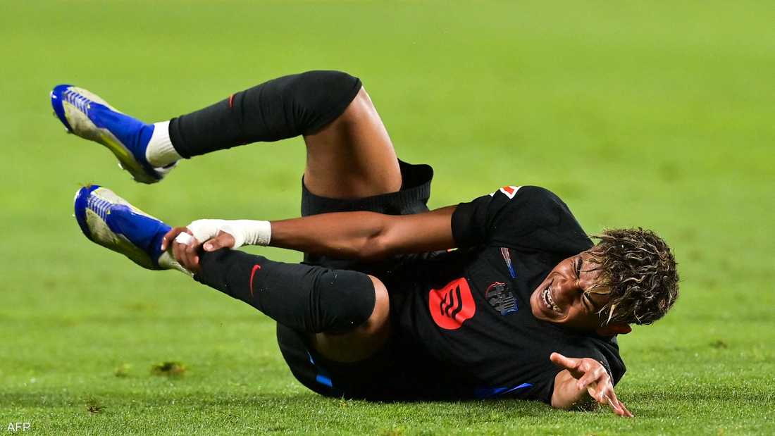 في يوم واحد.. إصابة لامين يامال واستدعاؤه لمنتخب إسبانيا