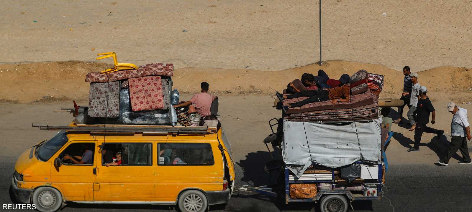 الجيش الإسرائيلي يطوق مدينة غزة