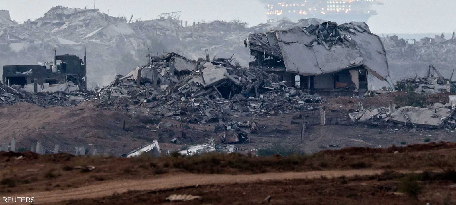 دمار هائل في غزة جرّاء العملية العسكرية الإسرائيلية.. أرشيف