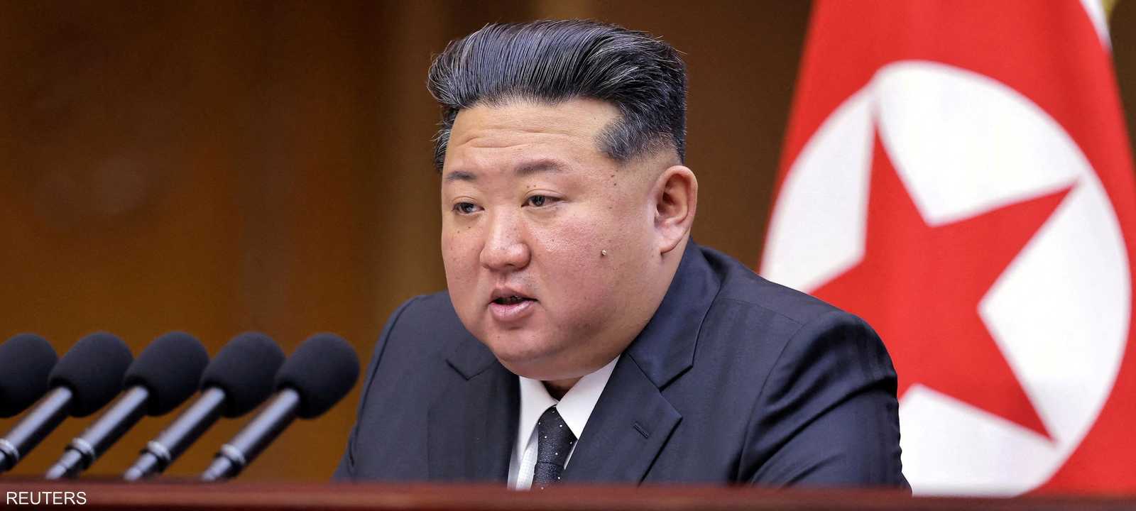 الزعيم الكوري الشمالي كيم جونغ أون