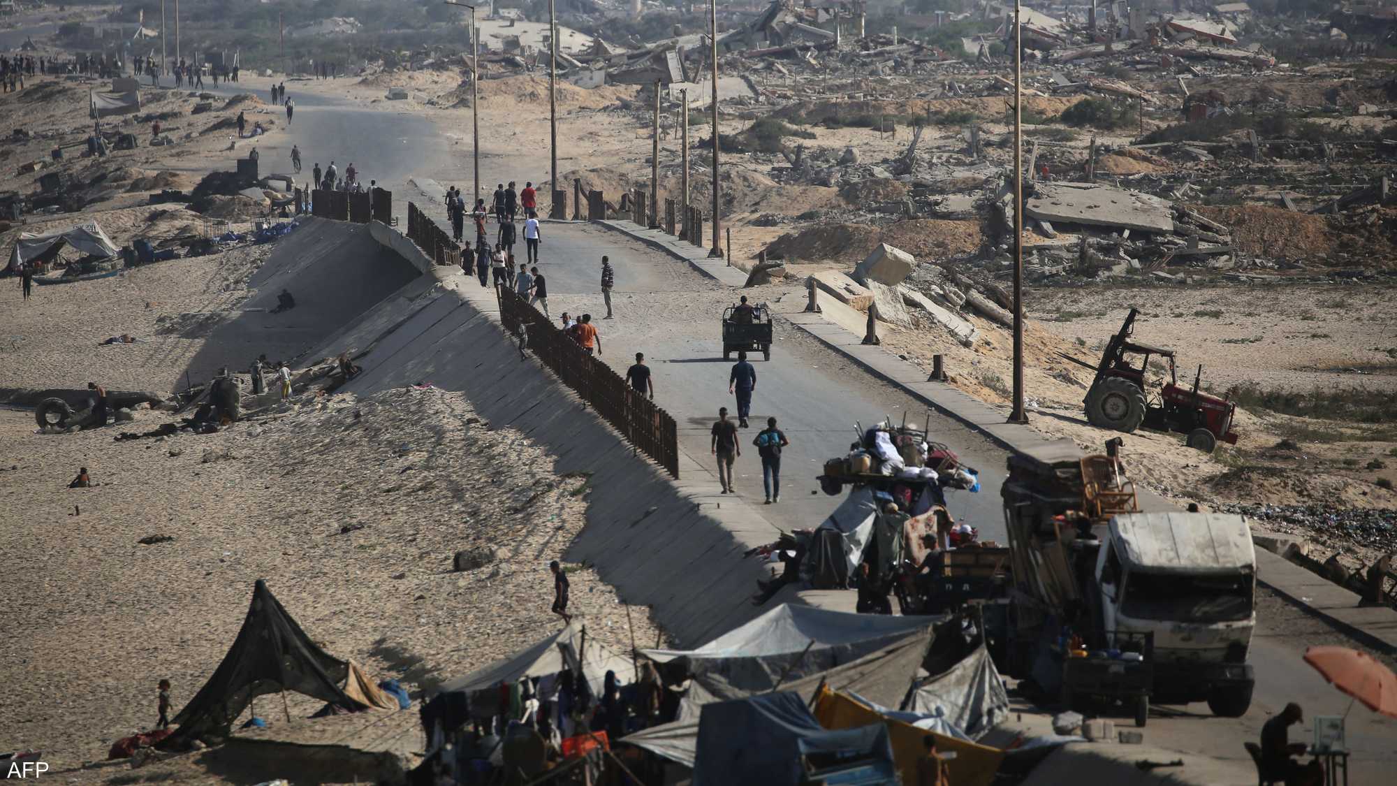 تسببت الحرب في غزة بدمار هائل بالقطاع الفلسطيني.. أرشيفية