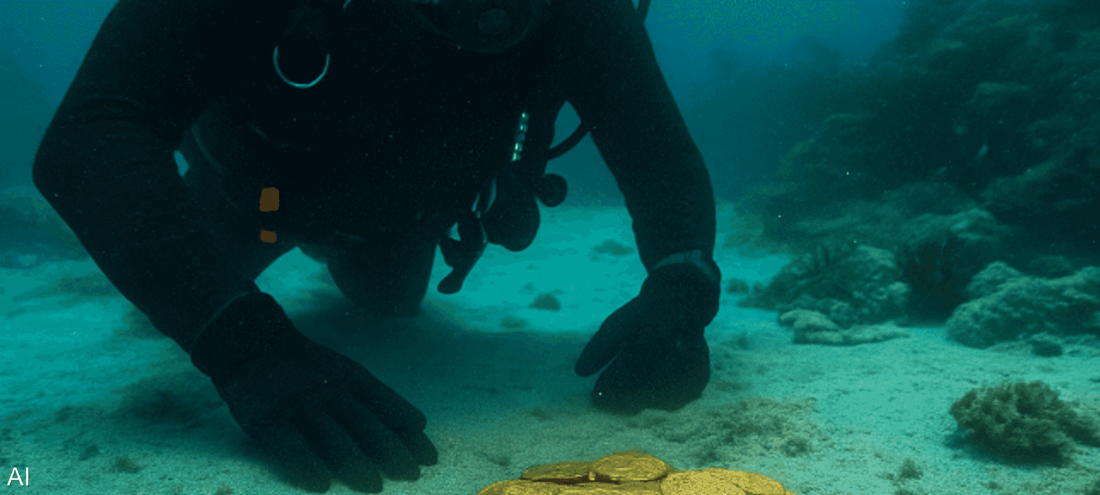 تبلغ قيمة الكنز حوالي مليون دولار